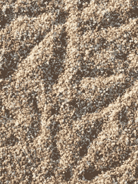 Dessin de sable à Tossa